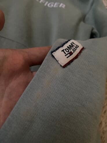 zelene gležnjače: Duks, XS (EU 46), Tommy Hilfiger, bоја - Zelena, Sa kengur džepom — 3