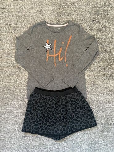 haljinice za devojcice h m: Set: T-shirt, Shorts — 1