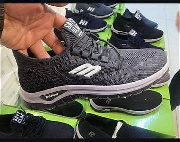 Muške sportske patike – pleteni gornjište i lagani đon - Model: SANT