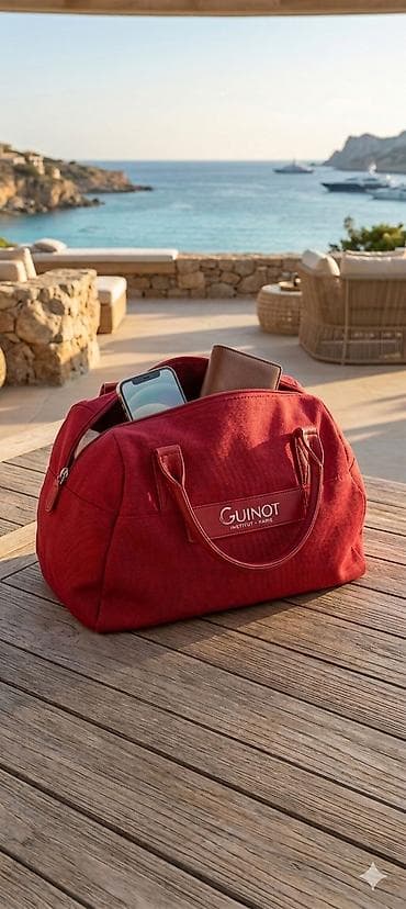 Torba GUINOT – elegantna i praktična putna/wekend torba u crvenoj