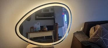 Home care products, Housewares: Na prodaju led ogledalo u obliku jajeta, dimenzije 70x90cm, vertikalno — 1