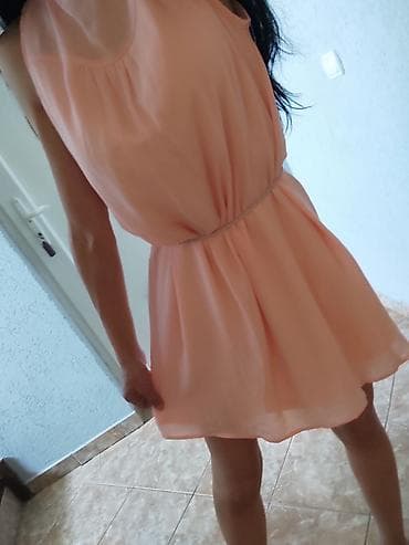 Amisu haljina s,nova,puder.roze