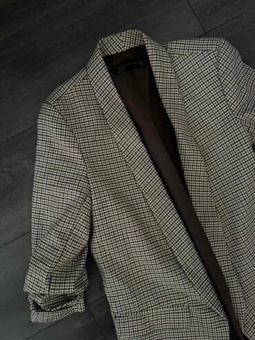 h: M (EU 38), Plaid — 2