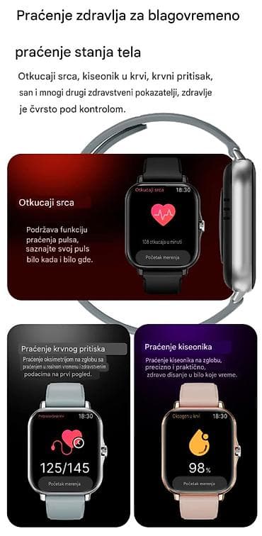 pepco nova godina: Novi sat sa dva crna kaiša silikonski i metalni. Može da meri puls — 2