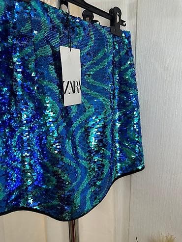 suknje stradivarius: S (EU 36), Mini, bоја - Tirkizna — 2