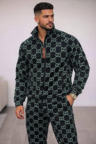 Sweaters: Set, S, Gucci, color - Black, Polyester — 2