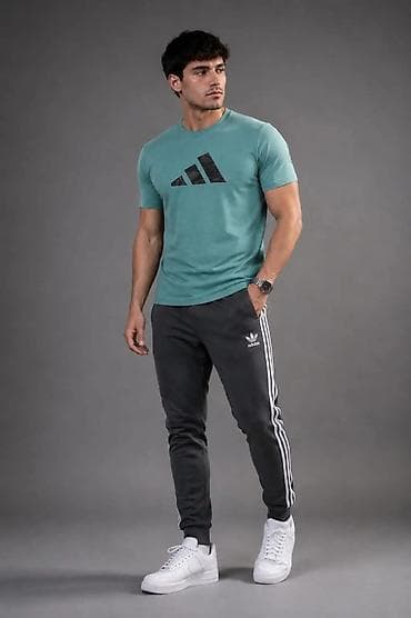 chanel c: Trenerka Adidas, bоја - Tirkizna — 1