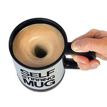 posuda za ulje i sirce: SELF STIRRING MUG – samo-mešajuća šolja - Šolja sa integrisanim — 10
