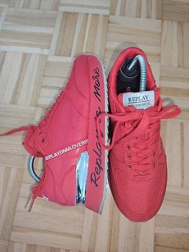 replay bele cizme: Replay patike – crvene UG 25cm - Model: Replay Sneakers (oznaka na — 4