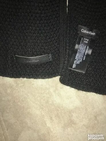 Čarape i donji veš: Original GANT šal NOV 100% Wolle Crna boja Sirina 25cm duzina — 12