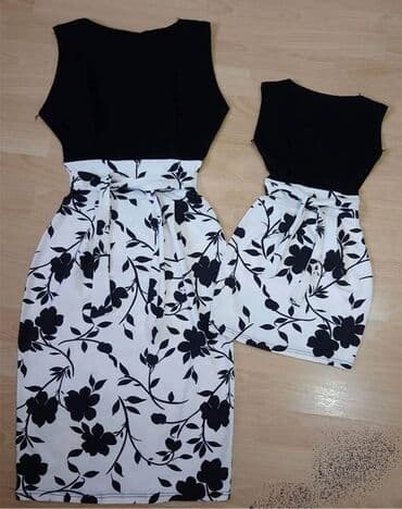 haljina 10: Haljine za mame i devojcice - rade se u velicinama od 1 do 12, i za — 6