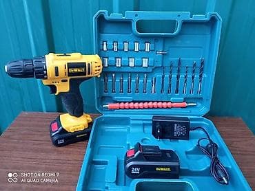 Aku DeWalt šrafilica/bušilica/čekić 24v Samo 5500 dinara. Porucite na lalafo.rs Aku DeWalt šrafilica/bušilica/čekić 24v Samo 5500 dinara. Porucite