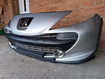 Karoserija: PREDNJI BRANIK SIVI ZA PEUGEOT 207 OD 2006. DO 2009. GOD. | Prednji — 2