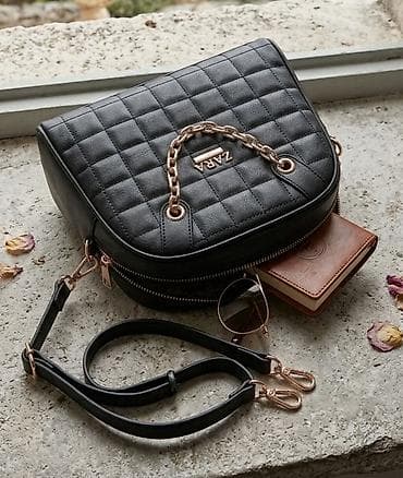 Ženska torba preko ramena – Zara - Model: preklopna crossbody torba