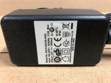 zvucnici za gramofon: #0205 AC/DC ADAPTER; Model GQ15-030100-AGO; 3,0V; 1000mA; Dužina — 2