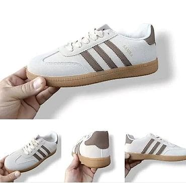 adidas galaxy 6m: Patike – model inspirisan klasičnom “Samba” siluetom. - Boja: bela — 1
