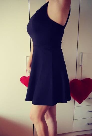 9Fashion Woman S, M, color - Black, Oversize, Short sleeves — 2