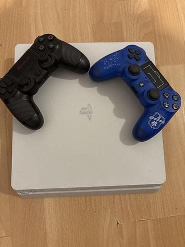 Sony PlayStation 4 Slim (bela verzija) – komplet Sadržaj paketa: - na lalafo.rs Sony PlayStation 4 Slim (bela verzija) – komplet Sadržaj paketa: -