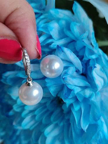 Minđuše: Minđuše zig 925 - Materijal: srebro - Model: viseće alke sa — 3