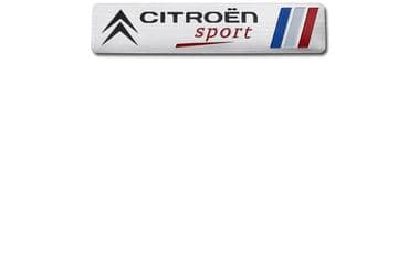 Tuning oprema: Samolepljiva metalna pločica - CITROEN SPORT Dimenzije pločice su — 8