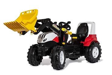 mali traktori za decu: Rolly Toys Traktor Steyr 6300 Terrus CVT sa utovarivačem – vozilo na — 1