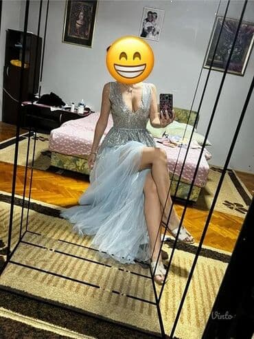 duge pamučne haljine: Haljina sivena po meri Odgovara nekome ko nosi S/M Jako lagana Zbog — 2