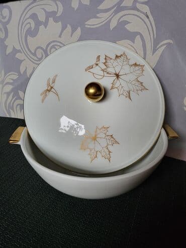 Činije: Corbaluk nov Fraiberger porcelan Istocna Nemacka 70te. Perfektan — 2
