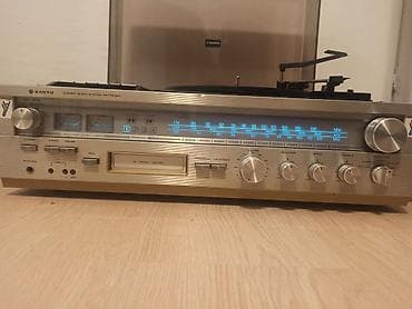 sma to 3.5 mm adapter: Sanyo stereo muzički sistem DXT-5810N – all-in-one Hi‑Fi iz 70/80-ih — 1