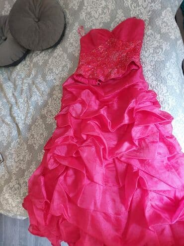 haljine c a: Color - Pink, Evening, Without sleeves — 5