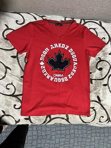 manoard parfemi na tocenje: Men's T-shirt Dsquared2, bоја - Crvena — 1