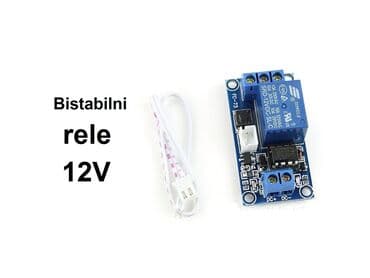 alat beograd: Bistabilni rele - 12V - 10A Modul koji na jedan pritisak tastera pali — 1