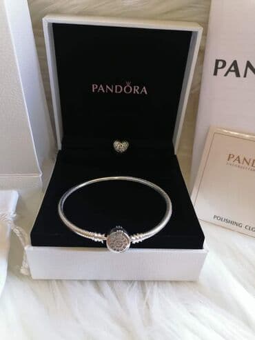 pandora privezak kuca: Pandora narukvica u originalnom pakovanju + gratis 1 privezak — 26