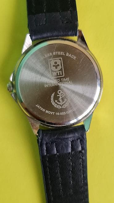 šajkača cena: WTI World Time International muški ručni sat – nauticki dizajn - — 6