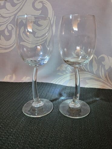 plastične čaše 0 2 cena: Case nove,vintaz za dvoje za vino,francuske. Case za vino,sve na — 2