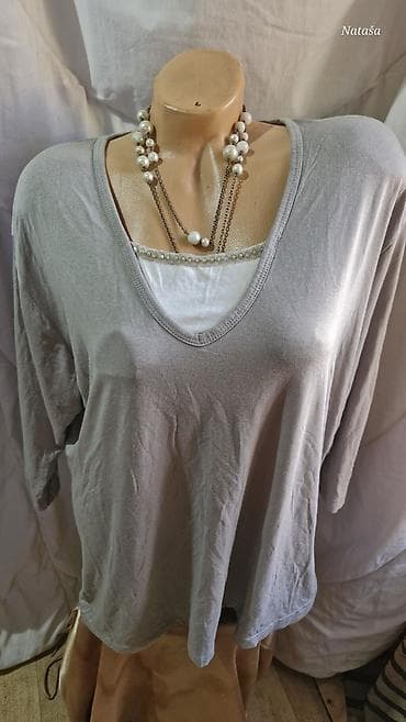 3XL Bexleys 700din Elegantna pamučna sa elastinom vrhunska Poluobim