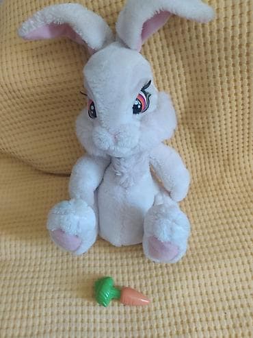 poni igračke: Emotion Pets Milky zec,interaktivna igračka za decu Mrda — 2