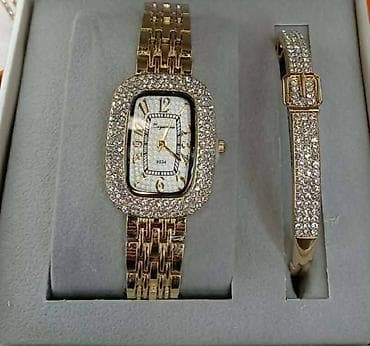 ✨️✨️Komplet elegantnih ženskih satova sa narukvicama✨️✨️ U setu Sat — 8