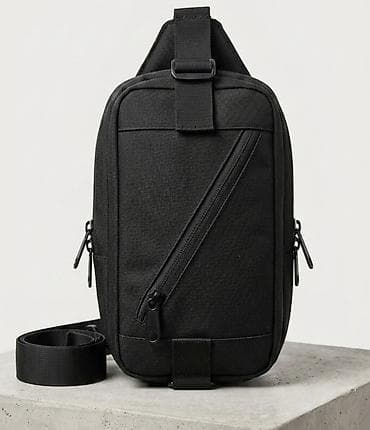 waikiki akcija 3 1: Univerzalna uniseks crossbody/bedž torbica – crna - Kompaktna torba — 1