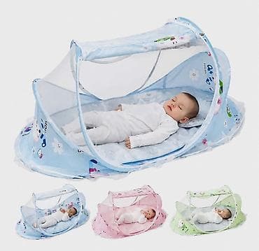 zara top sa cirkonima: Podloga za bebe sa mrežicom protiv insekata Prenosivi šator sa mrežom — 1