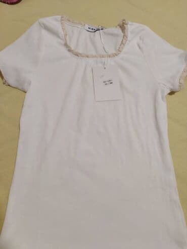 pull and bear šuškavac: M (EU 38), Cotton, color - White — 1