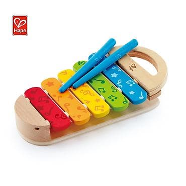 Hape ksilofon – drvena muzička igračka za najmlađe Šifra proizvoda