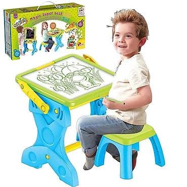 auti za decu: Carotina Magic Super Desk LED 3 u 1 – multifunkcionalni set za — 3