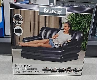 Sofe i kaučevi: Bestway MULTIMAX 5u1 kauč na naduvavanje sa pumpom Multifunkcionalni — 5