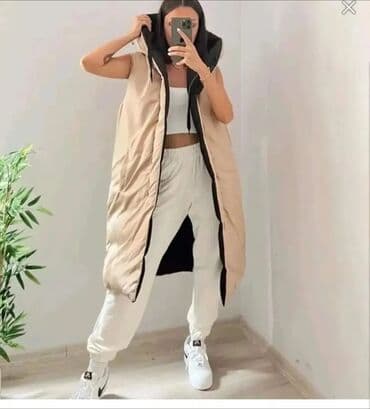 zenski prsluk sa dva lica: Ponovo dostupan prsluk dva lica.
Crno krem 3300din
S m l xl — 3