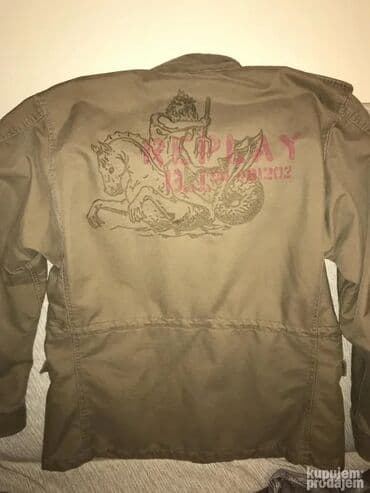 Bermude i šortsevi: Original Replay jakna L 100% cotton Ramena 49cm rukav 64cm — 3