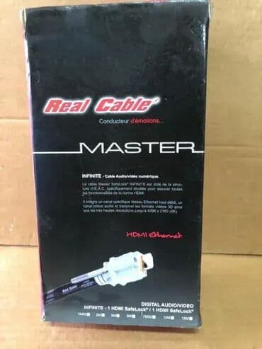 lidl pegla za ves: *** AKCIJA *** 0198 REAL CABLE INFINITE Master (5 met. ) 24k pozlaćeni — 4