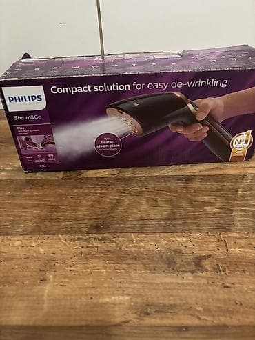ploom u leskovac: Philips vertikalna pegla Steam&Go Plus ručni parni uređaj za odeću — 3