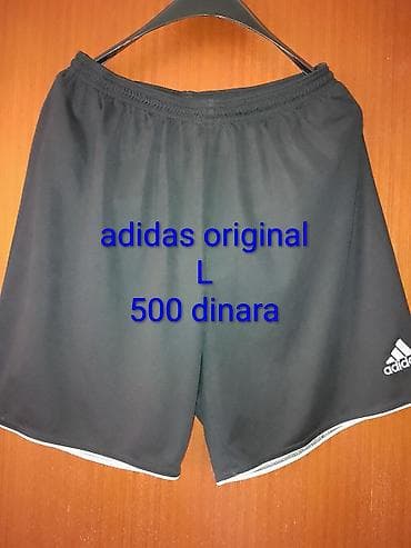 dr luigi kozne papuce cena: Bermude i šortsevi Adidas, bоја - Crna — 1