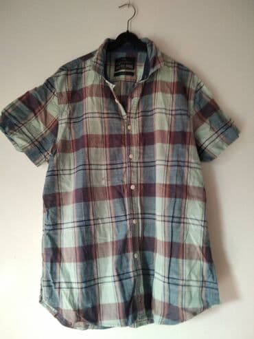ck prsluk muski: Shirt Short sleeves, L (EU 52), color - Blue — 1