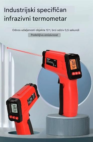 Welding Machines: Nov bezkontaktni industrijski laserski merač temperature sa LCD — 7